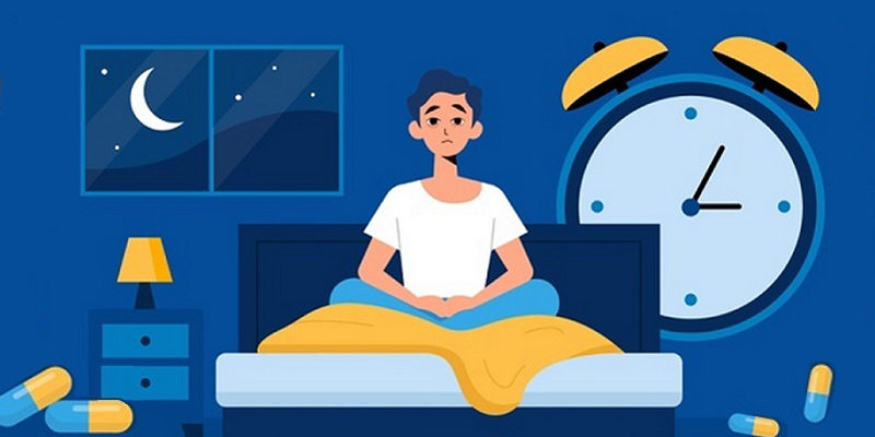  پسری که دچار اختلال خواب شده و نمی‌تواند بخوابد