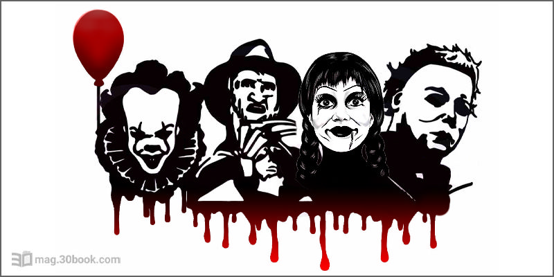 بهترین شخصیت‌های فیلم‌ها و داستان‌های ترسناک: آنابل، دلقک قاتل