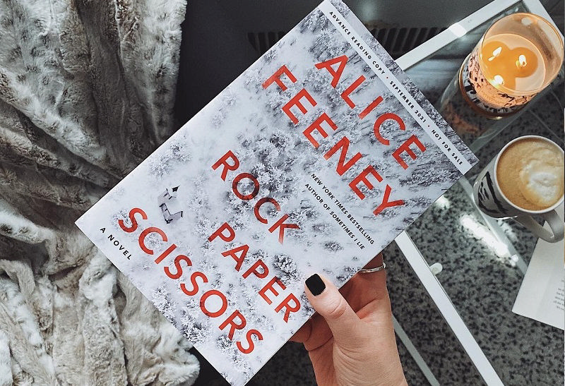 جلد کتاب زبان اصلی سنگ، کاغذ، قیچی