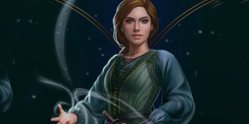 تصویر پینترستی از شخصیت رِن گرین راک در کتاب تاج دوقلوها