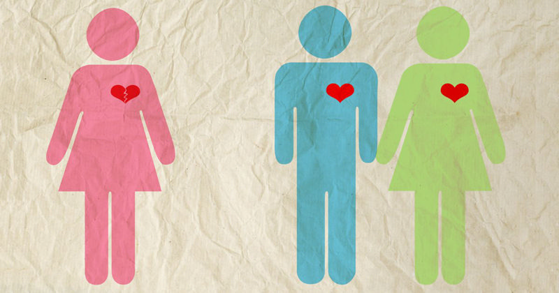 آدمک‌های سبز، آبی و صورتی