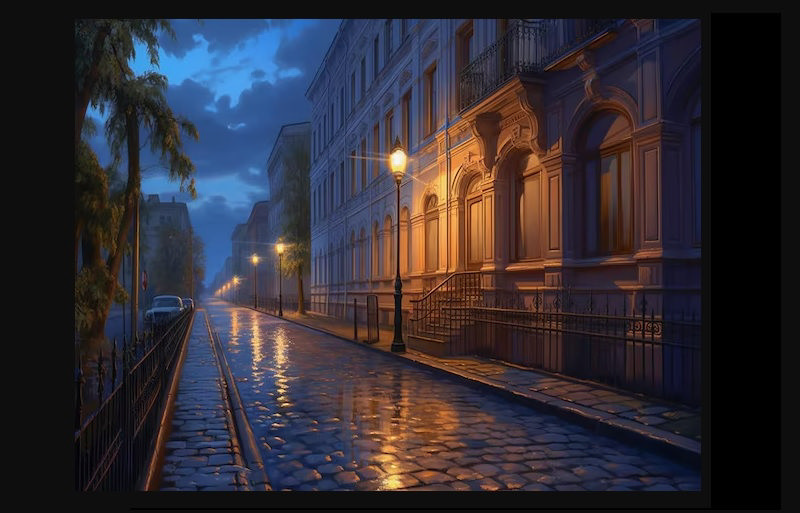 تابلویی از خیابانهای روسیه