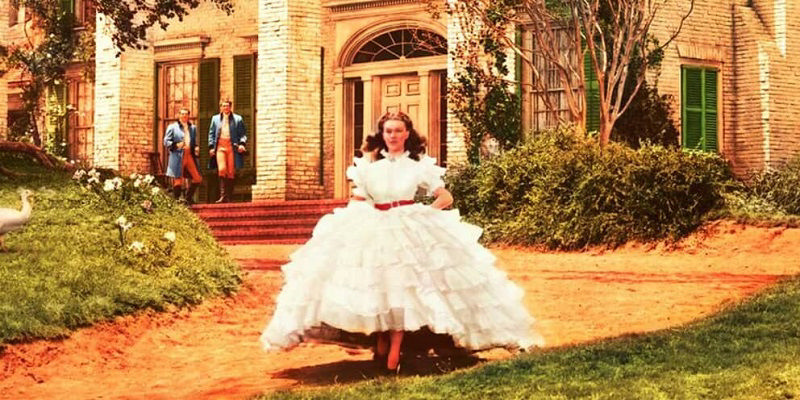 نمایی از فیلم بربادرفته