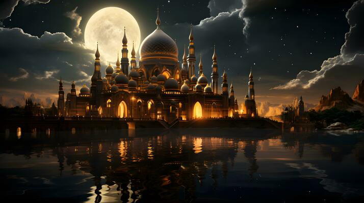 تصویری ساختگی از هزار و یک شب