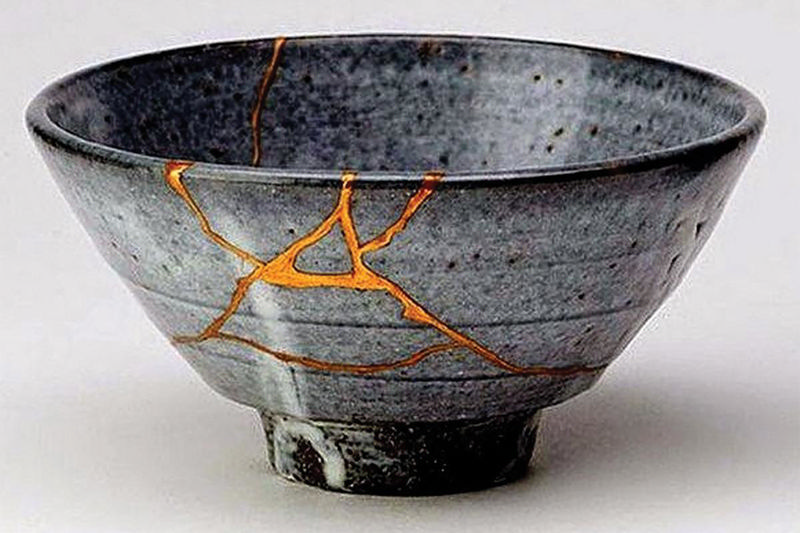 ترمیم ظرفی به شیوه کینتسوگی 