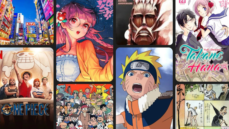 چند تصویر مختلف از مانگا