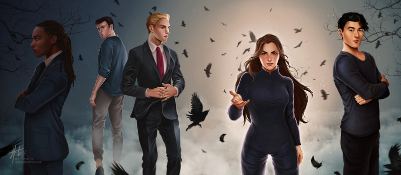 کارتونی از شخصیتهای مجموعه داستانهای خردم کن