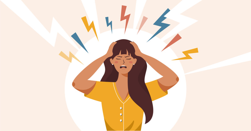 کارتونی از دختری عصبی