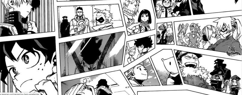 نمونهای از مانگا